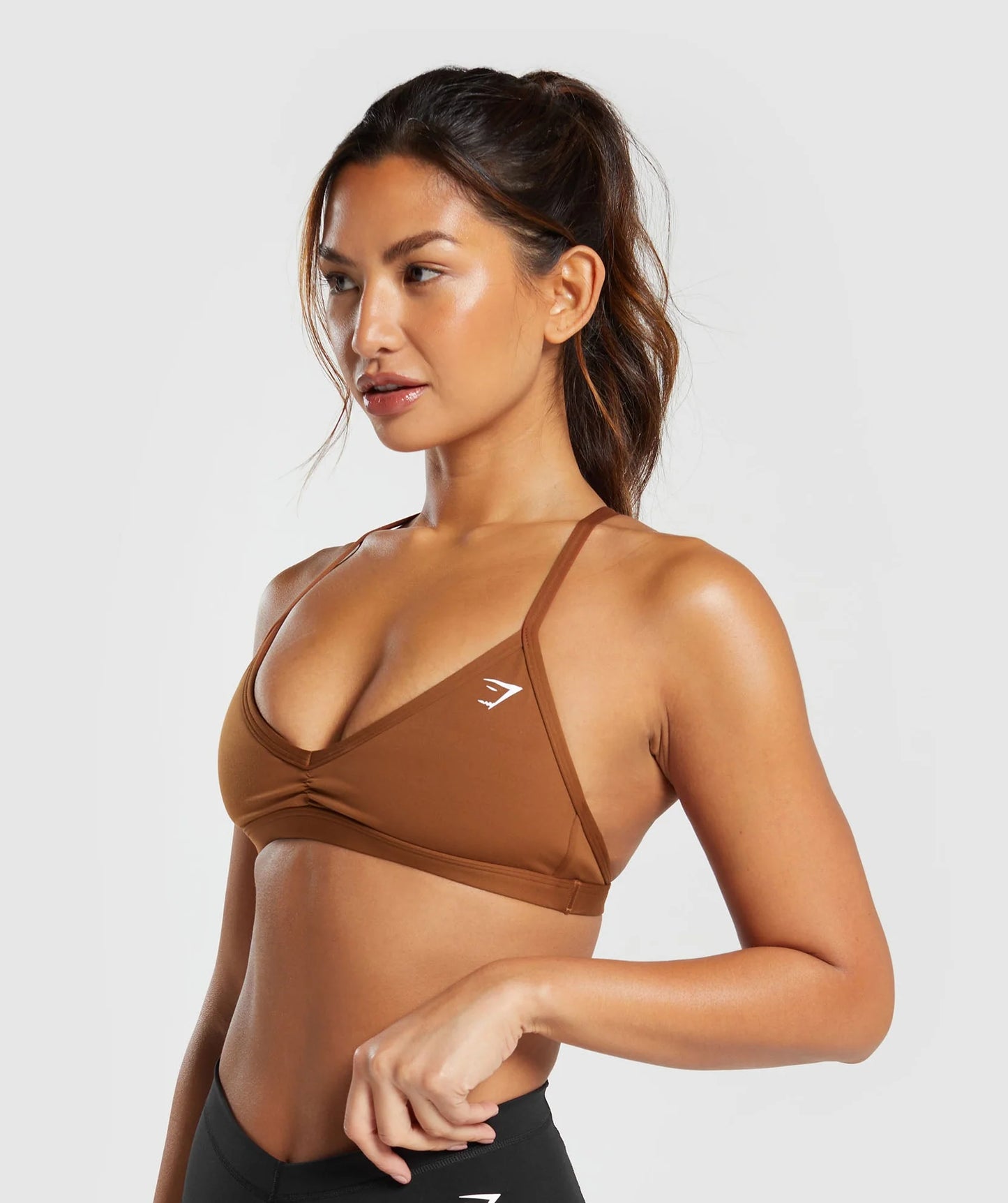 Minimal sportbra - Mujer Cafe