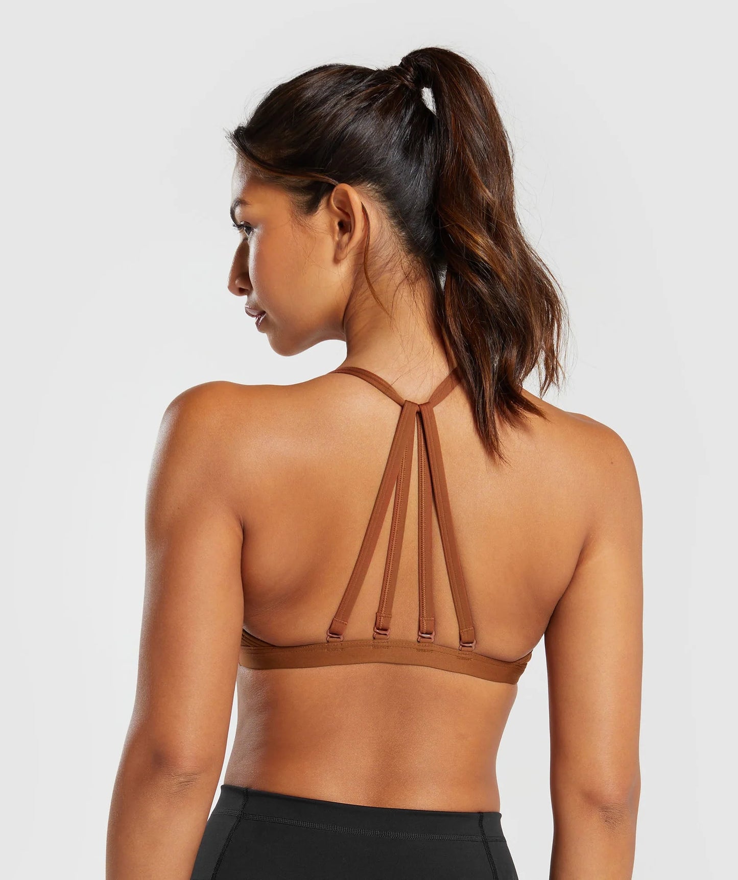 Minimal sportbra - Mujer Cafe